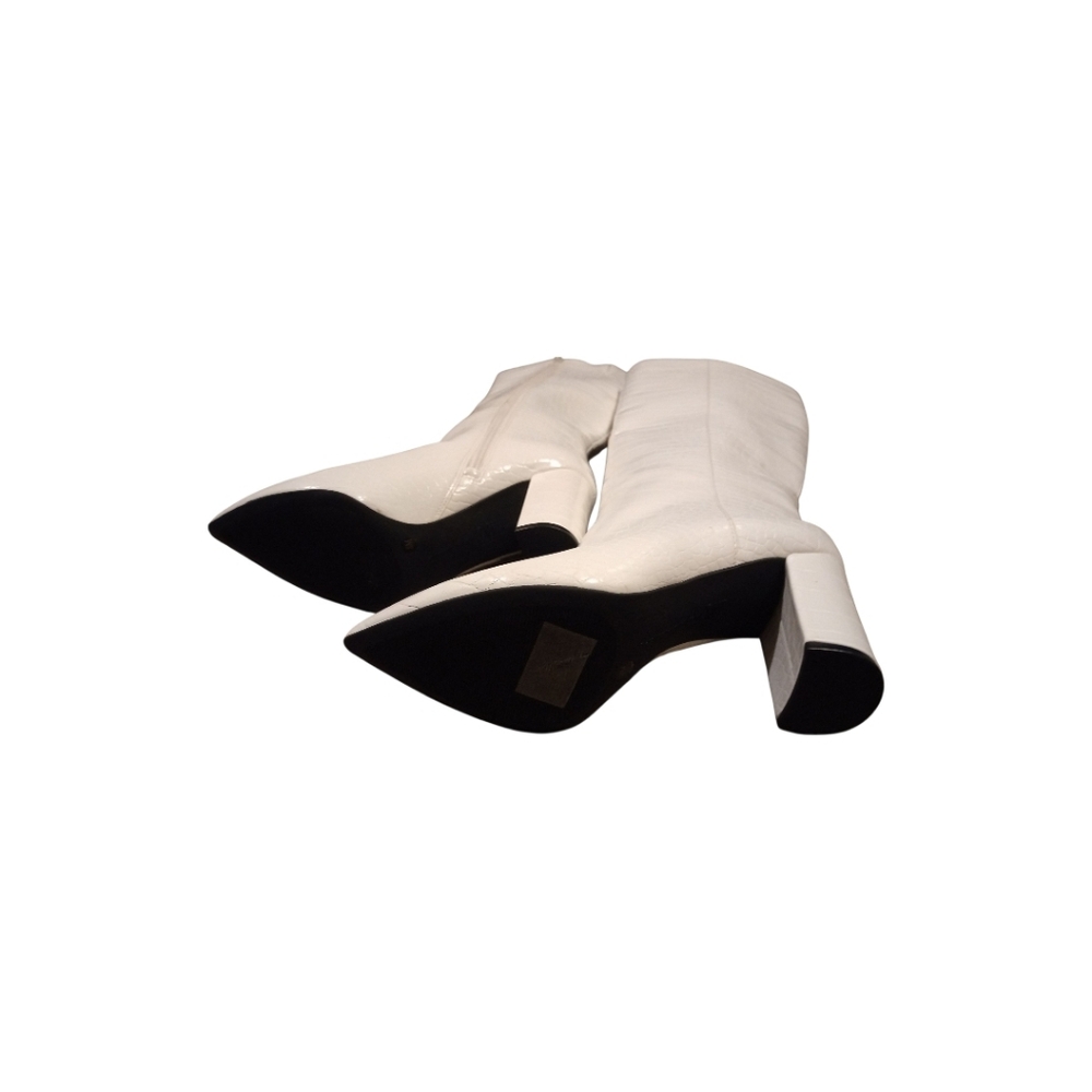 I.N.C.Concepts Elegant White Knee-High Boots With Chunky Heel, Size 8, NWOT - Picture 8 of 9